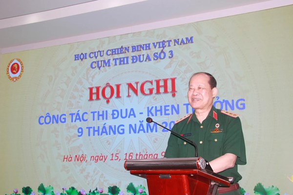 Hội CCB Việt Nam tổ chức Hội nghị công tác thi đua, khen thưởng Cụm thi đua số 3 năm 2026