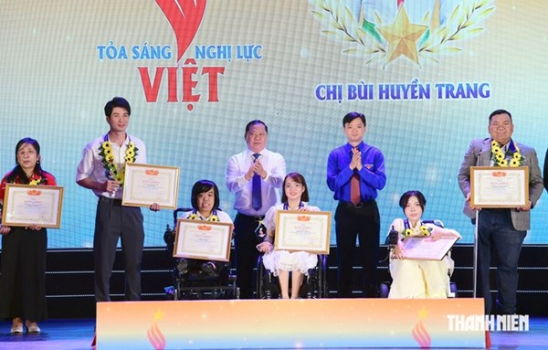 Vinh danh 26 gương thanh niên 'Tỏa sáng Nghị lực Việt' năm 2026