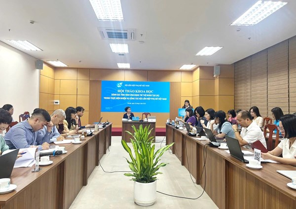 Trung ương Hội LHPN Việt Nam đánh giá tình hình ứng dụng trí tuệ nhân tạo trong thực hiện nhiệm vụ công tác Hội