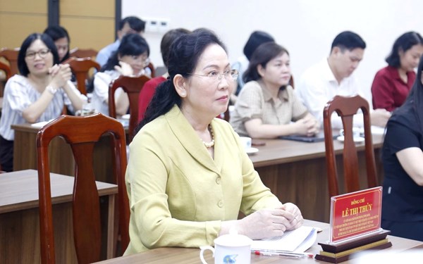 Đảng ủy Trung ương Hội LHPN Việt Nam tập huấn nghiệp vụ công tác Đảng