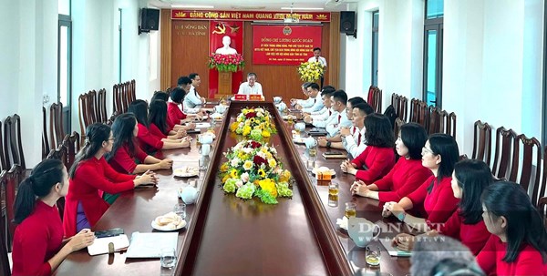 Trung ương Hội Nông dân Việt Nam làm việc với Hội Nông dân Việt Nam tỉnh Hà Tĩnh