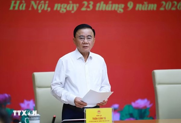 Thông qua dự thảo Báo cáo kết quả kiểm tra, giám sát đối với Ban Thường vụ Đảng ủy Chính phủ