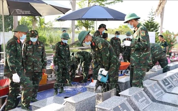 Đồng Tháp: Phấn đấu hoàn thành lấy mẫu hài cốt liệt sĩ trong tháng 10