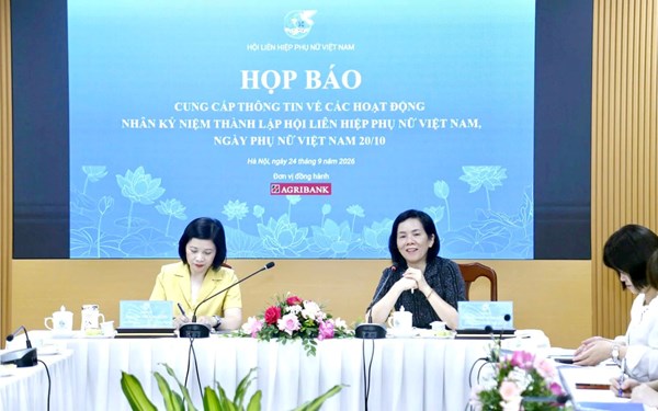 Trung ương Hội LHPN Việt Nam thông tin về các sự kiện, hoạt động trọng tâm của Hội trong thời gian tới