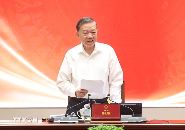 Tổng Bí thư, Chủ tịch nước Tô Lâm: Sớm khắc phục căn bản tình trạng thực thi pháp luật được xem là khâu yếu