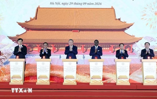 Tổng Bí thư, Chủ tịch nước Tô Lâm dự Lễ khởi công Dự án đầu tư bảo quản, tu bổ, phục hồi Điện Kính Thiên