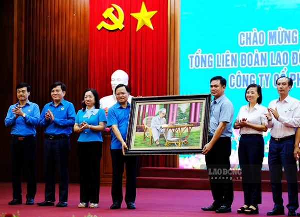 Tổng LĐLĐ Việt Nam thăm, làm việc tại Công ty CP Than Đèo Nai - Cọc Sáu - TKV