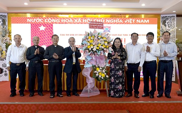 Cần Thơ: Hội nghị giao ban Cụm thi đua Ủy ban Đoàn kết Công giáo Việt Nam khu vực miền Nam