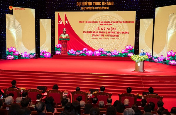 Chủ tịch Quốc hội Trần Thanh Mẫn dự Lễ kỷ niệm 150 năm Ngày sinh Cụ Huỳnh Thúc Kháng