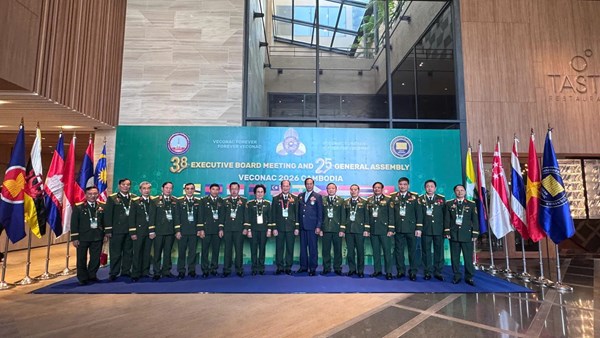 Hội Cựu chiến binh Việt Nam tham dự Đại hội Liên đoàn Cựu chiến binh các nước ASEAN