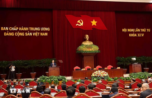 Bế mạc Hội nghị Trung ương lần thứ Tư Ban Chấp hành Trung ương Đảng khóa XIV