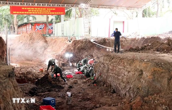 Lễ viếng, Lễ truy điệu và an táng hài cốt liệt sỹ quy tập tại công viên Lê Thị Riêng diễn ra ngày 14/10