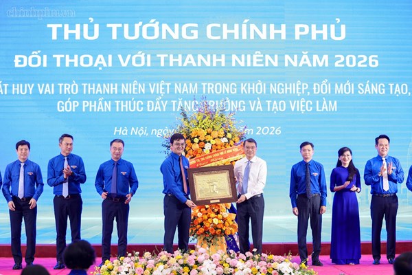 Thủ tướng Lê Minh Hưng: Cả hệ thống chính trị đặt trọn niềm tin và tạo mọi điều kiện thuận lợi nhất cho thanh niên