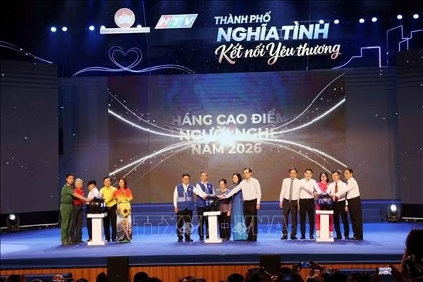 Hơn 164 tỷ đồng ủng hộ Quỹ Vì người nghèo Thành phố Hồ Chí Minh