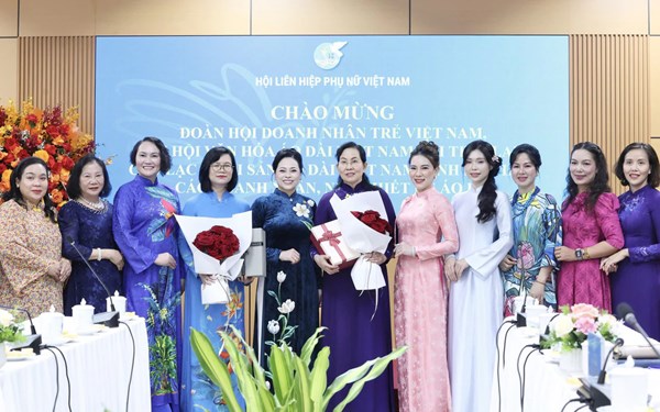 Trung ương Hội LHPN Việt Nam tiếp đoàn đại biểu từ Khỏn Kèn, Thái Lan