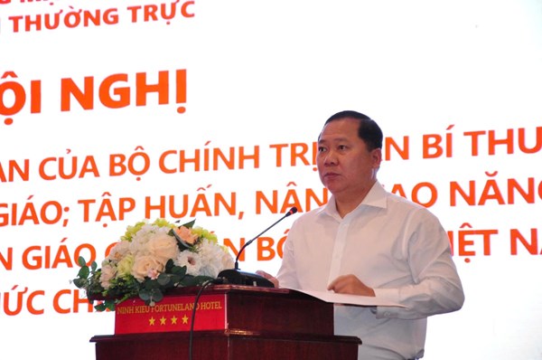Nâng cao năng lực công tác dân tộc, tôn giáo cho cán bộ Mặt trận và các tổ chức chính trị - xã hội