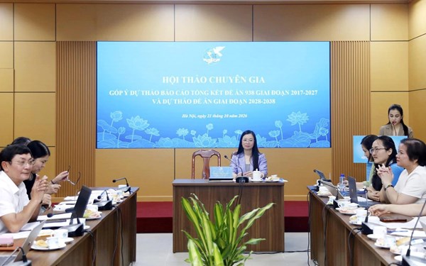 Trung ương Hội LHPN Việt Nam góp ý dự thảo Báo cáo tổng kết Đề án 938 giai đoạn 2017-2027 