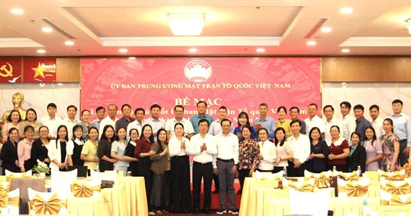 Đổi mới công tác Mặt trận từ yêu cầu thực tiễn