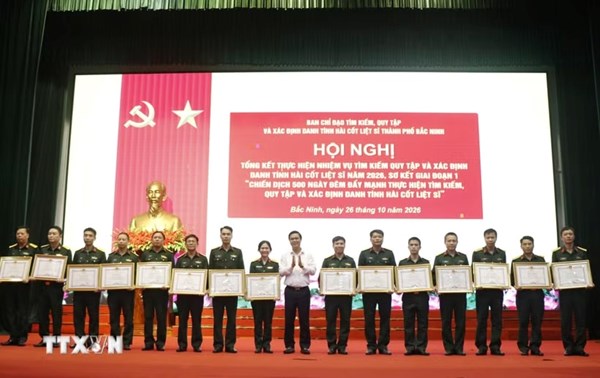 Bắc Ninh: Đẩy nhanh tiến độ tìm kiếm, xác định danh tính hài cốt liệt sỹ