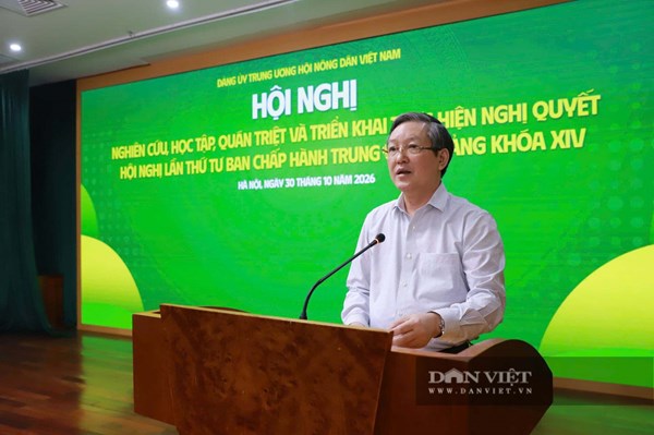 Trung ương Hội Nông dân Việt Nam quán triệt, thực hiện Nghị quyết Hội nghị lần thứ 4 Ban Chấp hành Trung ương Đảng khóa XIV