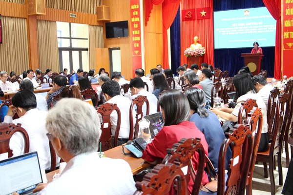 Thành phố Hồ Chí Minh: Nâng cao chất lượng công tác giám sát, thúc đẩy trách nhiệm giải quyết kiến nghị