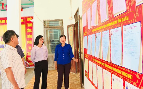 Gia Lai: Rà soát chặt chẽ danh sách, bảo đảm quyền bầu cử của cử tri
