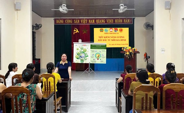 Xã Hải Lăng, tỉnh Quảng Trị: Giúp người dân tiết kiệm năng lượng hiệu quả