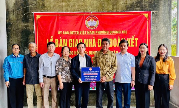 Quảng Trị: Phát huy sức mạnh đại đoàn kết, chăm lo đời sống Nhân dân