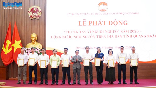 Huy động nguồn lực chăm lo hộ nghèo, gia đình chính sách và người có công