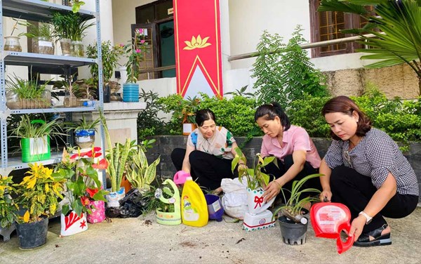Phụ nữ tỉnh Quảng Ngãi chung tay bảo vệ môi trường