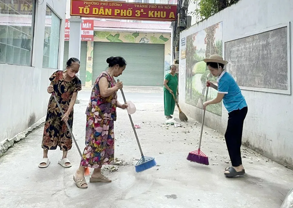 Phường Phú Lương thi đua xây dựng phường “sáng - xanh - sạch - đẹp”