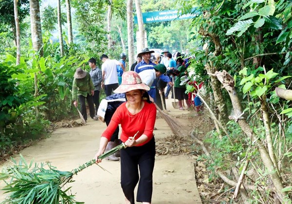 Hiệu quả cuộc vận động “Toàn dân đoàn kết xây dựng nông thôn mới, đô thị văn minh” ở Sơn La