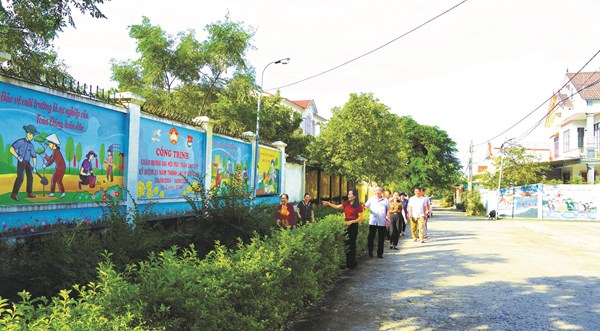 Phường Đồng Sơn xây dựng khu dân cư sáng-xanh-sạch-đẹp