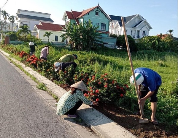 Những con đường nông thôn mới sáng - xanh - sạch - đẹp