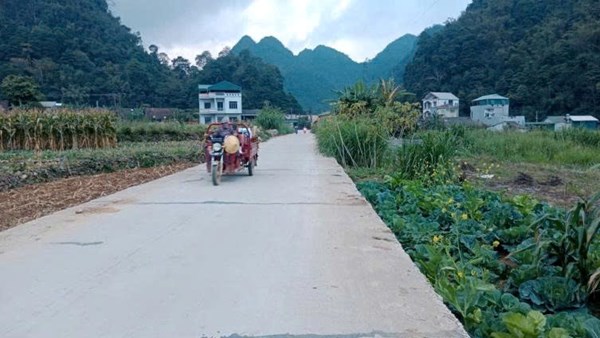 Cao Bằng: Xuân về trên những con đường nông thôn mới
