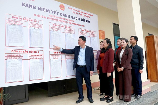 Tuyên Quang: Đảm bảo cuộc bầu cử diễn ra đúng tiến độ, đúng luật