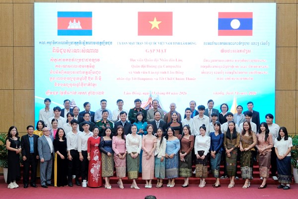 Lâm Đồng tổ chức gặp mặt dịp Tết cổ truyền Bunpimay và Tết Chôl Chnăm Thmây