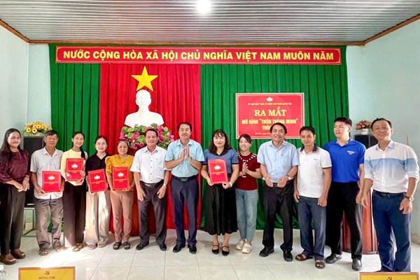 Lâm Đồng: Xây dựng mô hình “thôn thông minh” 