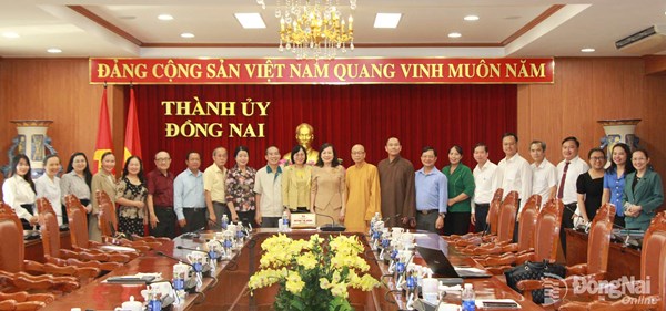 Đồng Nai: Gặp mặt đoàn đại biểu tham dự Đại hội đại biểu MTTQ Việt Nam lần thứ XI