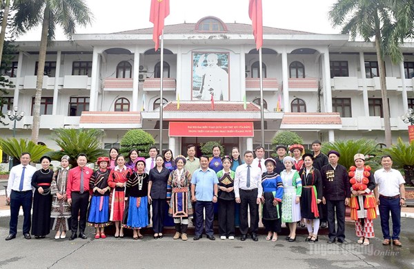 Tuyên Quang: Thường trực Tỉnh ủy gặp mặt Đoàn đại biểu dự Đại hội Mặt trận Tổ quốc Việt Nam