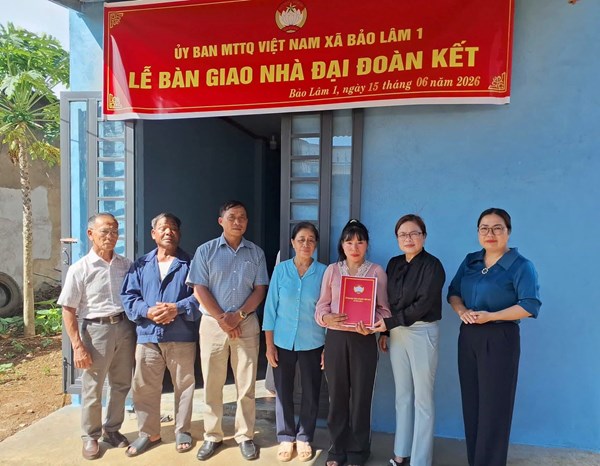 Lâm Đồng: Lan tỏa tinh thần tương thân tương ái từ cơ sở