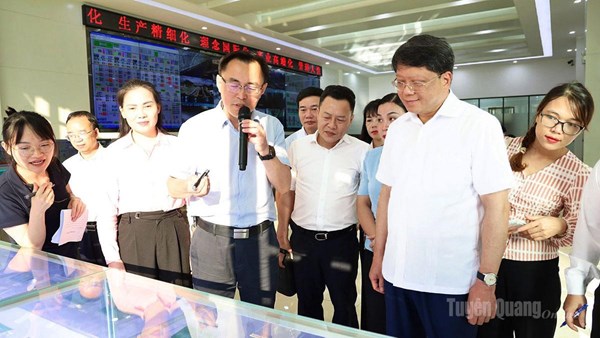 Đoàn công tác của Ủy ban MTTQ Việt Nam tỉnh Tuyên Quang thăm, làm việc tại tỉnh Quảng Tây (Trung Quốc)