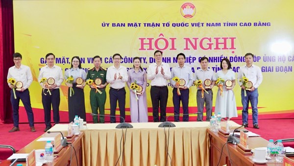 Cao Bằng: Tôn vinh các doanh nghiệp có nhiều đóng góp trong công tác an sinh xã hội, giai đoạn 2021 - 2026