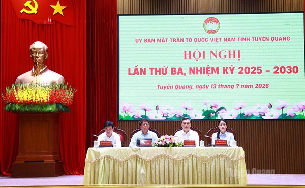 Tuyên Quang: Phát huy sức mạnh đại đoàn kết, hoàn thành các nhiệm vụ trọng tâm năm 2026