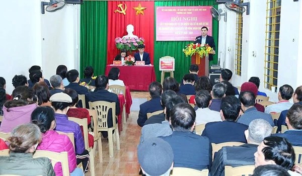 Thanh Hóa: Vai trò của MTTQ trong công tác chuẩn bị bầu cử