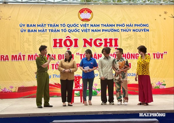 Hải Phòng lan toả mô hình 'không ma tuý' từ tổ dân phố