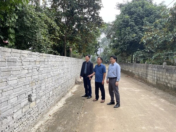 Mặt trận Tổ quốc xã Kim Tân đẩy mạnh thực hiện các cuộc vận động, phong trào thi đua