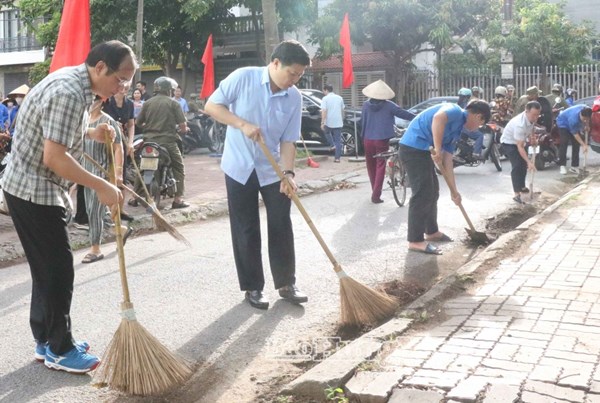 Hưng Yên: Ra quân hưởng ứng phong trào thi đua “Toàn dân chung tay bảo vệ môi trường vì một Việt Nam xanh - sạch - đẹp”