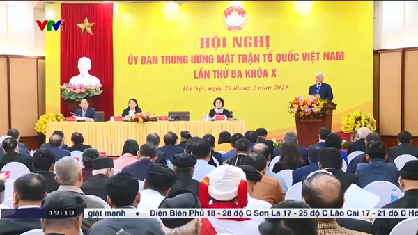 Hội nghị Ủy ban Trung ương MTTQ Việt Nam lần thứ ba khóa X