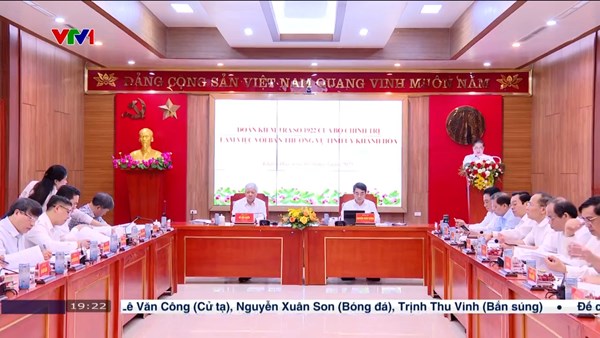 Kiểm tra việc thực hiện các chủ trương của Đảng